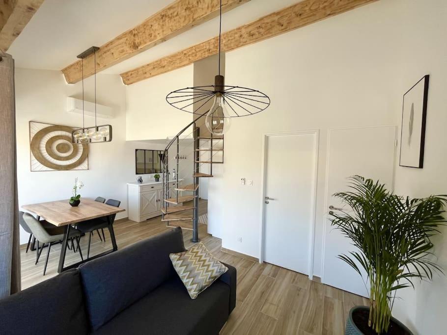Duplex Centre - 50m De La - Clim - Garage - Netflix